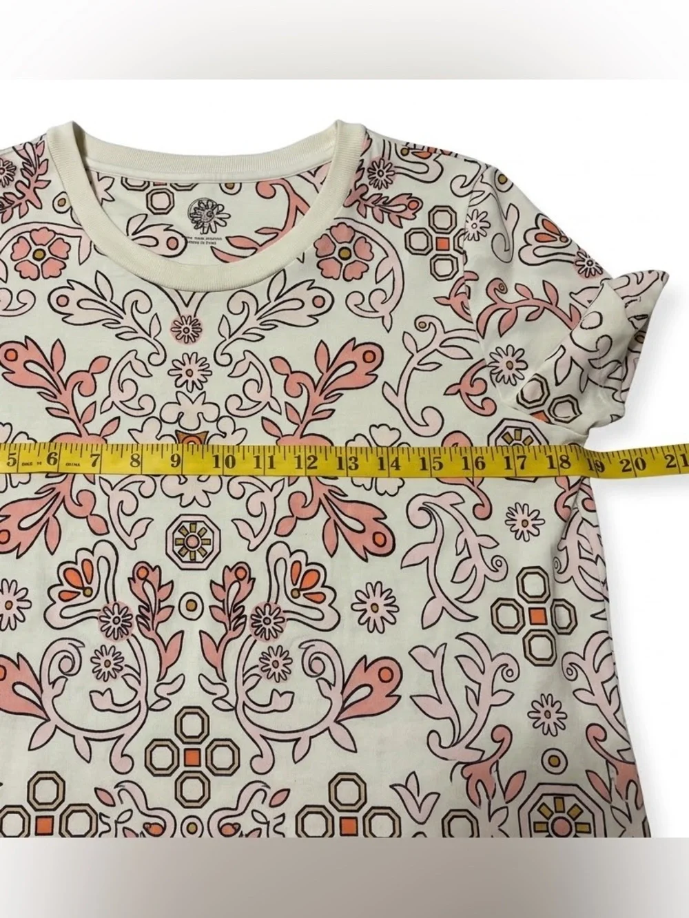Tory Burch Avril T-shirt Dress in Hicks Garden Print